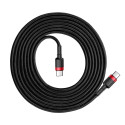 Baseus Cafule Cable Durable Nylon Braided Wire USB-C PD / USB-C PD PD2.0 60W 20V 3A QC3.0 2M black-r