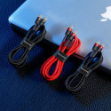 Baseus Cafule Cable Durable Nylon Braided Wire USB-C PD / USB-C PD PD2.0 60W 20V 3A QC3.0 2M black-g