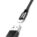 Baseus Yiven USB / Lightning Cable with Material Braid 1,8M black (CALYW-A01)