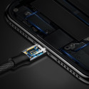Baseus Yiven USB / Lightning Cable with Material Braid 1,2M black (CALYW-01)