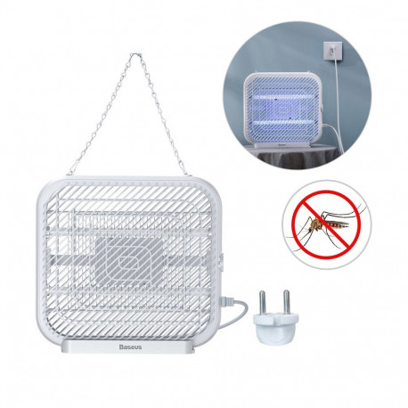 Baseus Wall-mounted Electric Mosquito Killer Bionic Light Mosquito Repeller White (ACMWD-FB02)