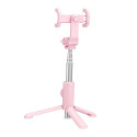 Baseus Selfie Stick with Tripod Telescopic Stand and Bluetooth remote controll pink (SUDYZP-E04)