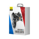 Baseus Motion Sensing Vibrating Transparent Wireless Gamepad black (GMSWA-01)
