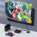 Baseus bidirectional HDMI - 2x HDMI splitter switcher 4K / 30 Hz gray (CAHUB-BC0G)