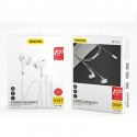 Dudao in-ear earphone USB Type C headset with remote control white (X14T white)