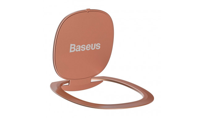 Baseus ultra-thin self-adhesive ring holder phone stand pink (SUYB-0R)