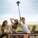 Baseus uniaxial gimbal Selfie Stick with Tripod Telescopic Stand and Bluetooth remote controll black