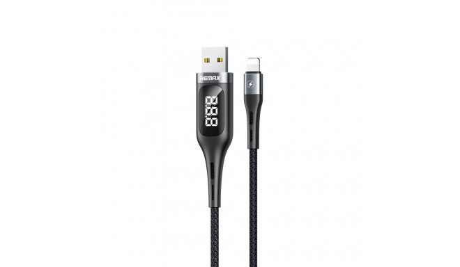 Remax Intelligent Digital Data USB - Lightning Cable overcharge protection programmable timer 2,1 A 