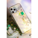 Kingxbar Lucky Series case decorated with original Swarovski crystals iPhone 12 mini transparent (Lu