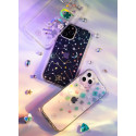 Kingxbar Lucky Series case decorated with original Swarovski crystals iPhone 12 mini transparent (Lu