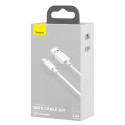 Baseus 2x set USB - Lightning cable fast charging Power Delivery 1,5 m white (TZCALZJ-02)