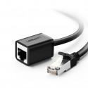 Ugreen extension cable Ethernet RJ45 Cat 6 FTP 1000 Mbps internet cable 2 m black (NW112 11281)