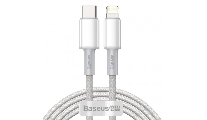 Baseus CATLGD-A02 Lightning - USB-C PD cable 20W 480Mb/s 2m - white