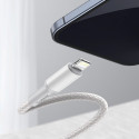Baseus USB Type C - Lightning cable Power Delivery fast charge 20 W 1 m white (CATLGD-02)