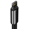 Baseus Tungsten USB - Lightning cable 2,4 A 1 m black (CALWJ-01)