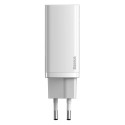 Baseus GaN2 Lite fast wall charger 65W USB / USB Typ C Quick Charge 3.0 Power Delivery (gallium nitr