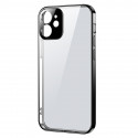 Joyroom New Beauty Series ultra thin case with electroplated frame for iPhone 12 Pro black (JR-BP743