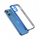Joyroom New Beauty Series ultra thin case with electroplated frame for iPhone 12 Pro blue (JR-BP743)