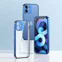 Joyroom New Beauty Series ultra thin case with electroplated frame for iPhone 12 Pro blue (JR-BP743)