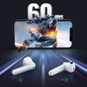 Ugreen HiTune T2 ENC wireless waterproof earbuds Bluetooth 5.0 white (WS105)
