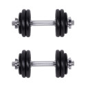 Barbell and Dumbbell Set with a Case inSPORTline 50 kg