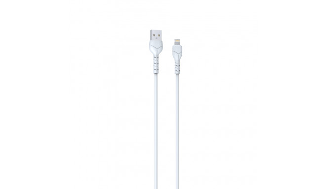 Devia cable Kintone V2 EC406 USB - Lightning 1,0 m 2,1A white set 30 pcs