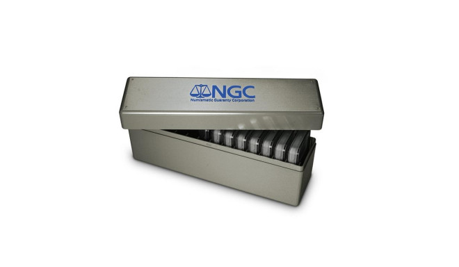 NGC Double Thick Coin Holder Display Box