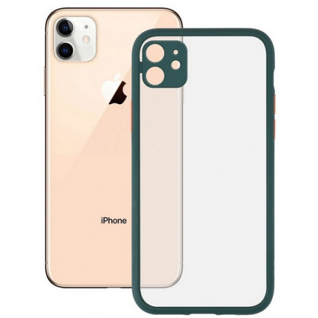 KSIX case Apple iPhone 12, transparent/green