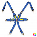 Harness with 6 fastening points Fia Racing OCC Motorsport (Black)