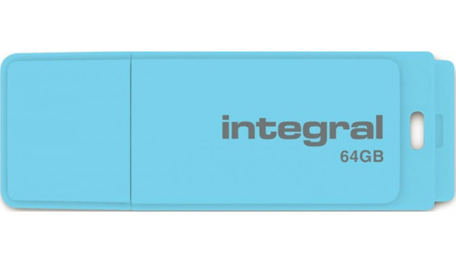 Integral flash drive 64GB Pastel, blue