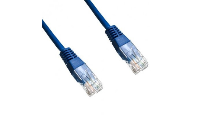 Datacom сетевой кабель RJ45 UTP Cat.6 0.25 м, синий