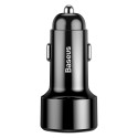 Baseus Magic Series PPS Car Charger with digital display USB Quick Charge 3.0 / USB Type C PD QC4+ 4