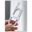 Baseus USB Type C - Lightning cable Power Delivery fast charge 20 W 1 m black (CATLGD-01)