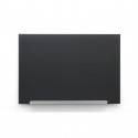 Klaastahvel NOBO Impression Pro Widescreen Glass Black 45" 1000x560mm must, kaasas marker, 2 klaasta