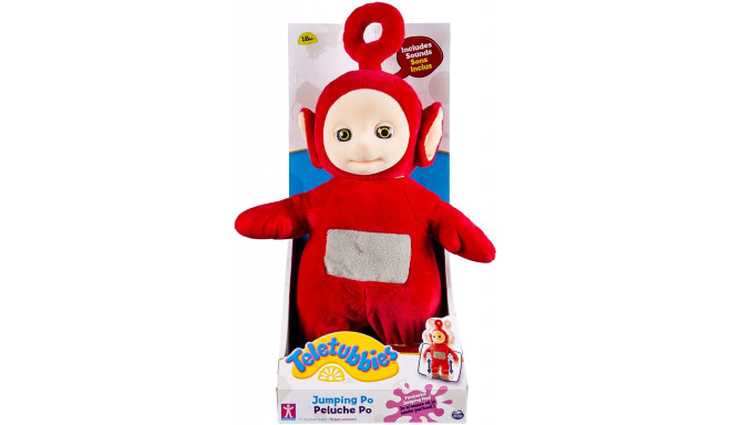 TELETUBBIES Jumping toy Po, 28 cm