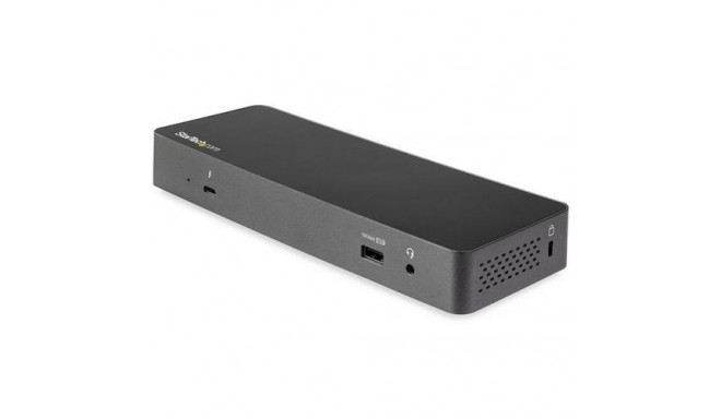 StarTech.com Thunderbolt 3 Dock w/ USB-C Compatibility - Dual Monitor 4K60Hz DisplayPort Laptop Dock