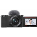 Sony ZV-E10 + 16-50mm + shooting grip + wireless microphone