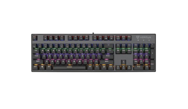 VERTUX Tactical Mechanical Gaming RGB Keyboard