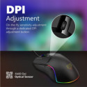 VERTUX Argon USB Spēļu Pele ar RGB Apgaismojumu