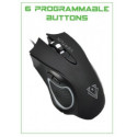 VERTUX Vendetta Backlit Gaming Keyboard + Mouse