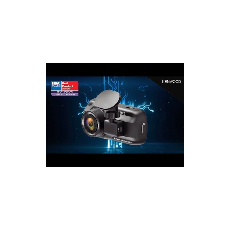 Kenwood DRV-A501W Wide Quad HD DashCam with built-in Wireless LAN & GPS -  Car DVRs - Photopoint