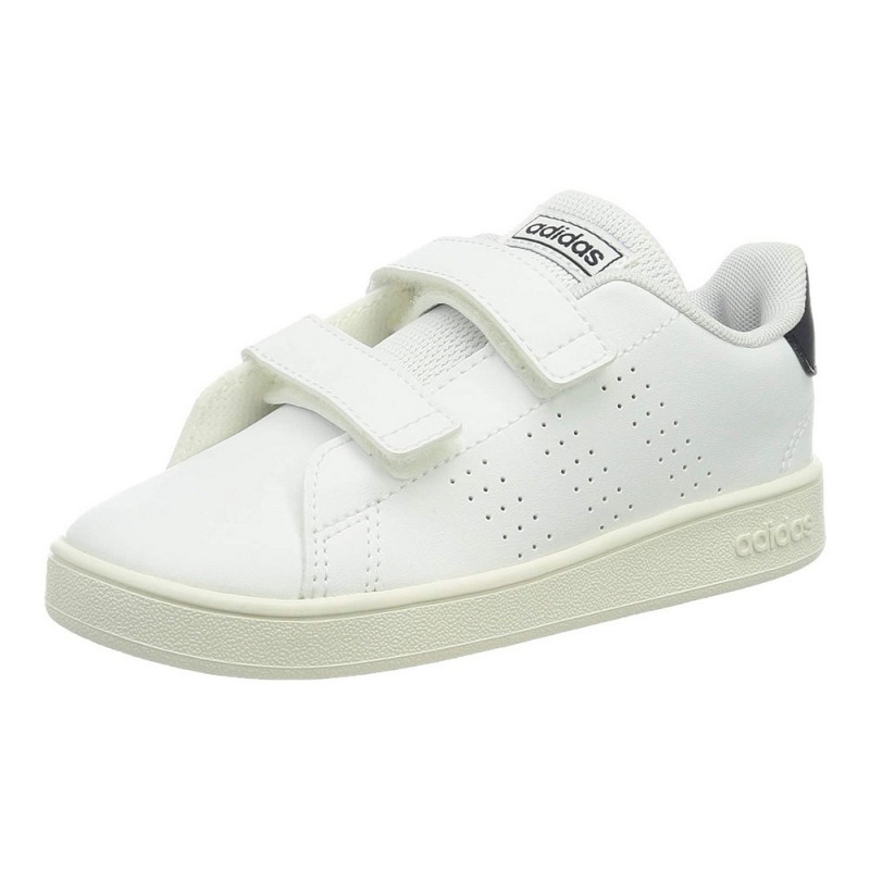 adidas white strap shoes