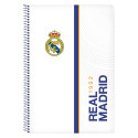 Записная книга на пружине Real Madrid C.F. Синий Белый A4