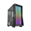 FSP/Fortron ATX Midi Tower CMT212G Black, A.RGB light bar