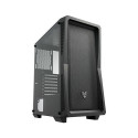 FSP/Fortron ATX Midi Tower CMT212G Black, A.RGB light bar