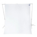 Westcott Wrinkle Resistant 2.7 x 3.0m High Key White Backdrop