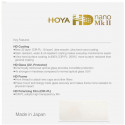 Hoya filter UV HD Nano Mk II 72mm