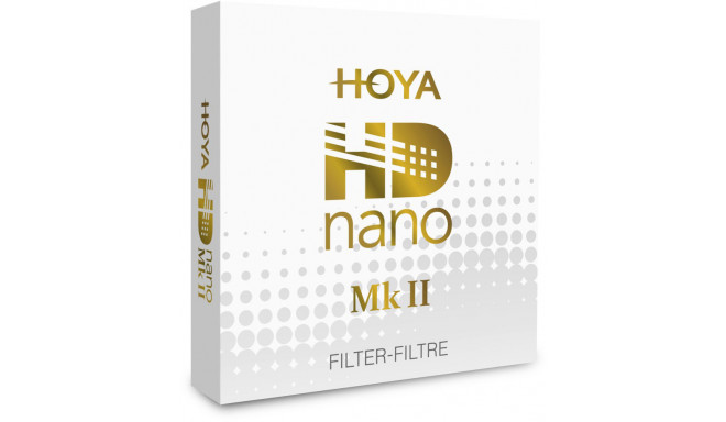 Hoya фильтр круговой поляризации HD Nano Mk II 62 мм