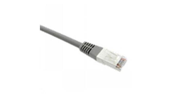 BLACKBOX CAT6A S/FTP PATCH CABLE - GRAY, 1M