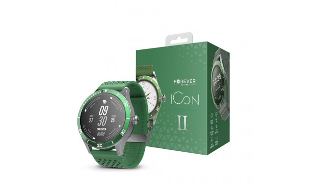 Forever Smartwatch AMOLED ICON v2 AW-110 green